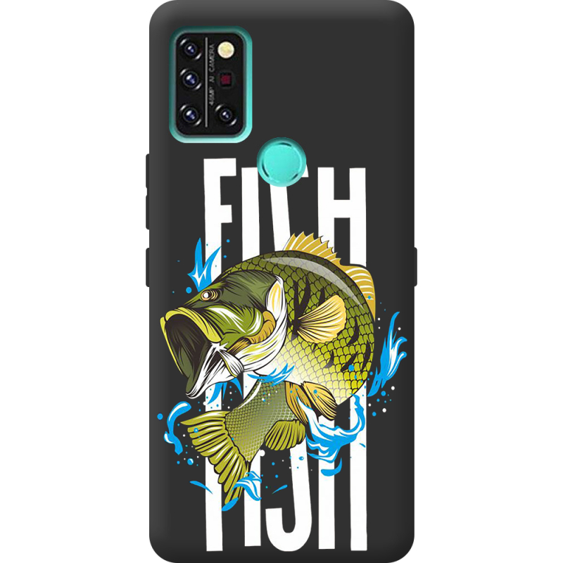 Черный чехол BoxFace Umidigi A9 Pro Fish