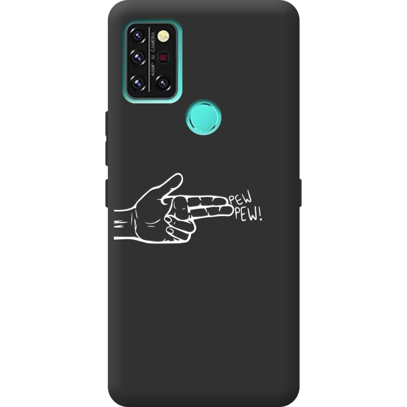 Черный чехол BoxFace Umidigi A9 Pro Pew Pew