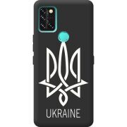 Черный чехол BoxFace Umidigi A9 Pro Тризуб монограмма ukraine
