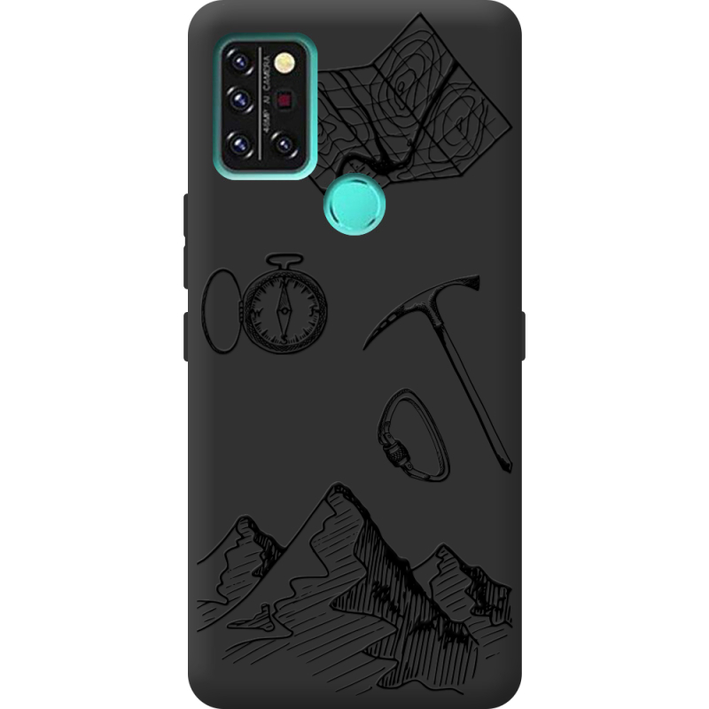 Черный чехол BoxFace Umidigi A9 Pro Mountains