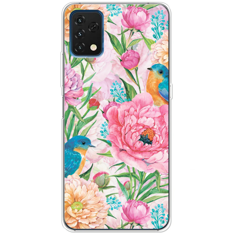 Чехол BoxFace Umidigi A11S Birds in Flowers