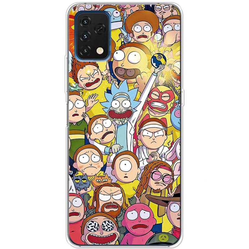 Чехол BoxFace Umidigi A11S Rick and Morty