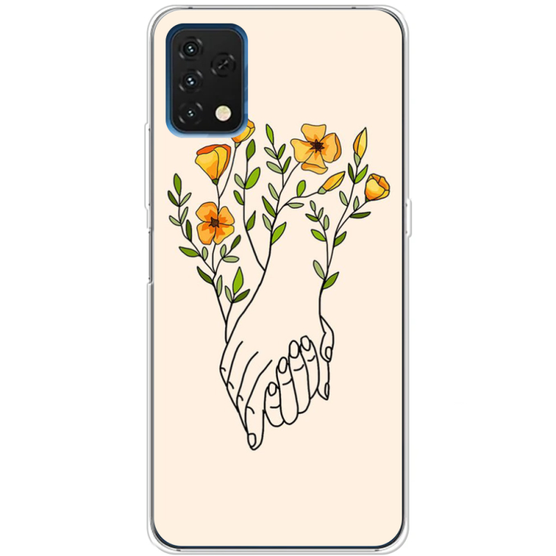 Чехол BoxFace Umidigi A11S Flower Hands