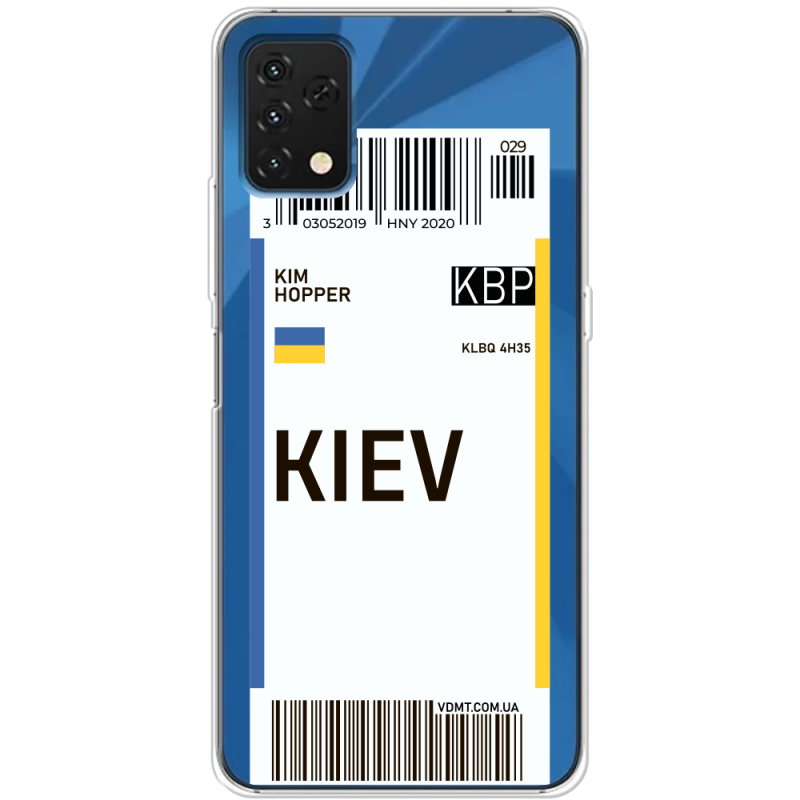 Прозрачный чехол BoxFace Umidigi A11S Ticket Kiev