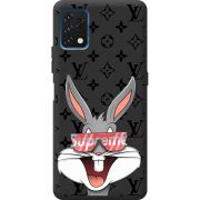 Черный чехол BoxFace Umidigi A11S looney bunny