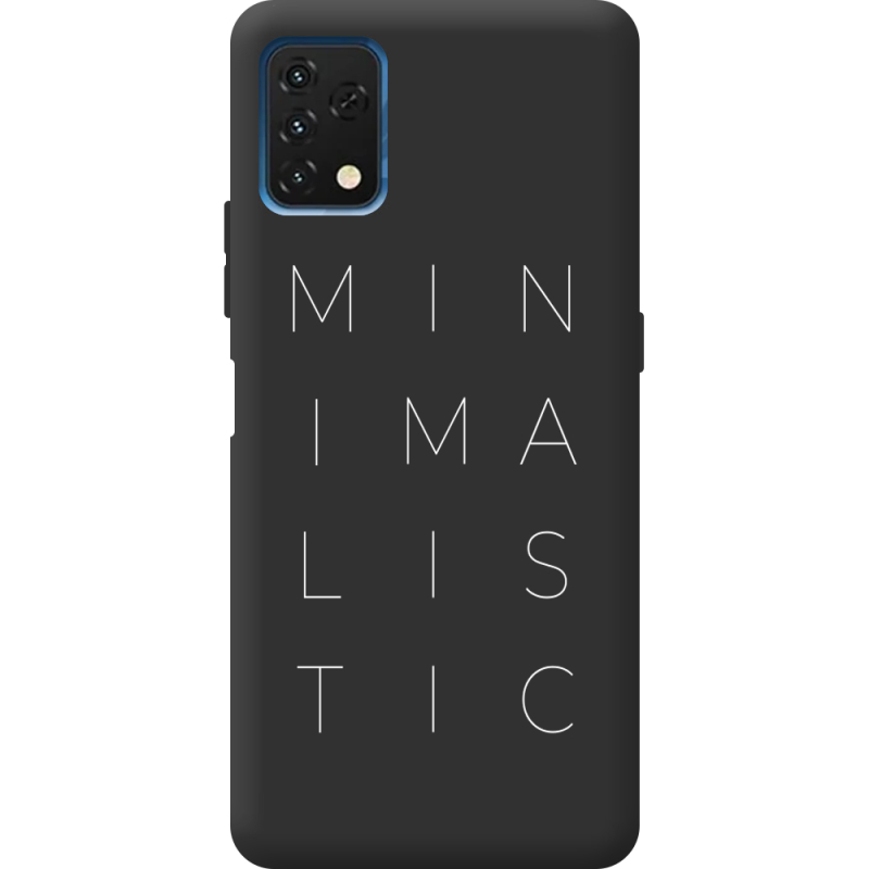 Черный чехол BoxFace Umidigi A11S Minimalistic