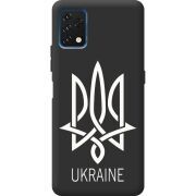 Черный чехол BoxFace Umidigi A11S Тризуб монограмма ukraine