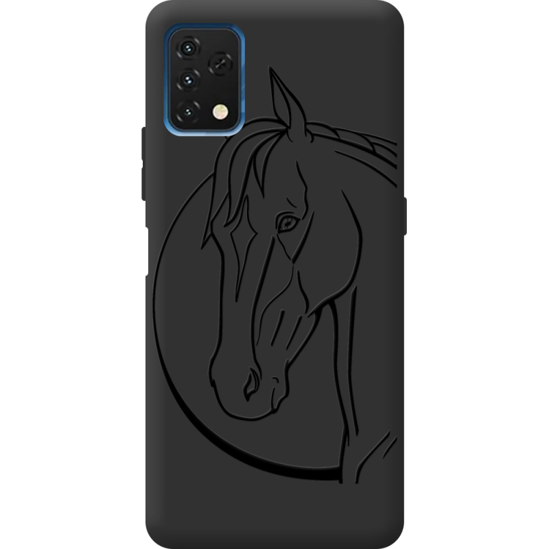 Черный чехол BoxFace Umidigi A11S Horse