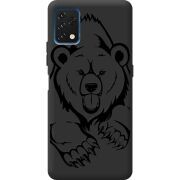 Черный чехол BoxFace Umidigi A11S Grizzly Bear