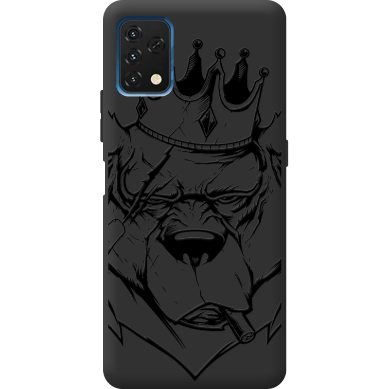 Черный чехол BoxFace Umidigi A11S Bear King