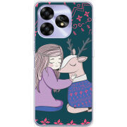 Чехол BoxFace Umidigi A15C Girl and deer