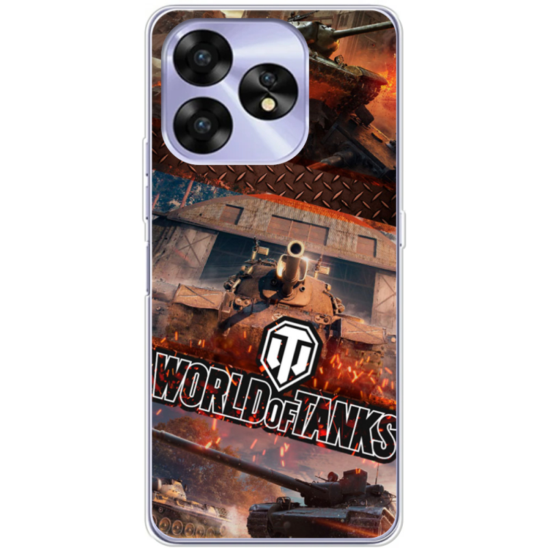 Чехол BoxFace Umidigi A15C World Of Tanks