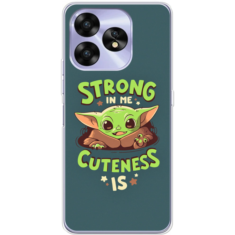 Чехол BoxFace Umidigi A15C Strong in me Cuteness is
