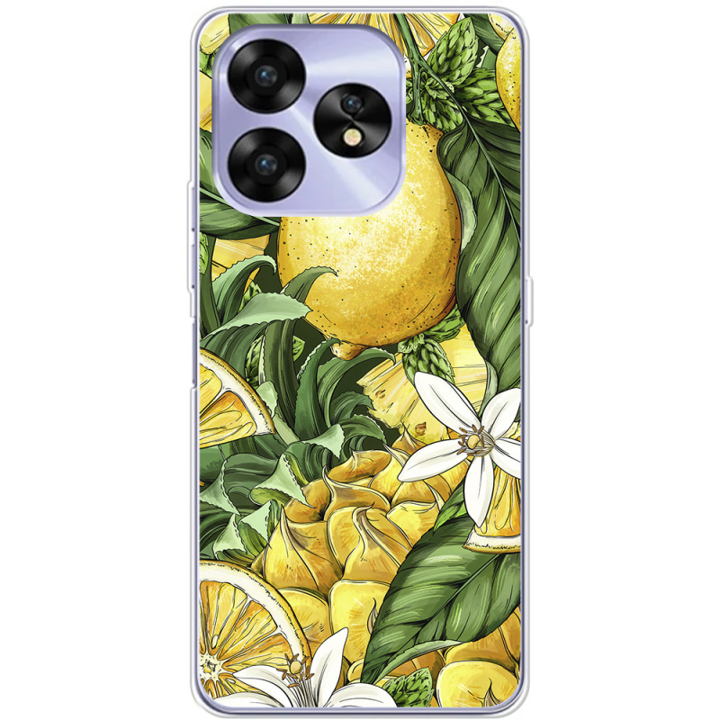 Чехол BoxFace Umidigi A15C Lemon Pattern