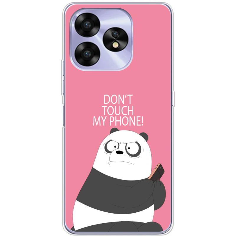 Чехол BoxFace Umidigi A15C Dont Touch My Phone Panda