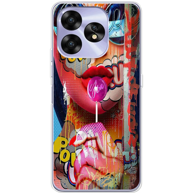 Чехол BoxFace Umidigi A15C Colorful Girl