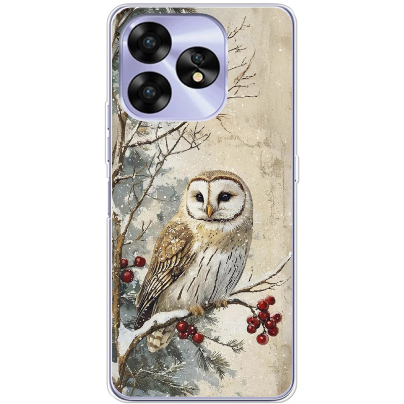 Чехол BoxFace Umidigi A15C Christmas Owl