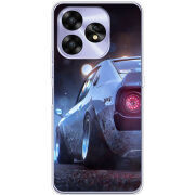 Чехол BoxFace Umidigi A15C Silver Car