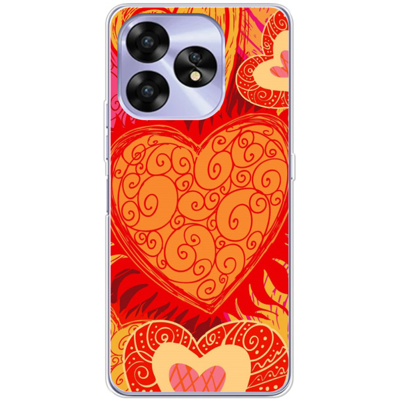 Чехол BoxFace Umidigi A15C Warm Hearts