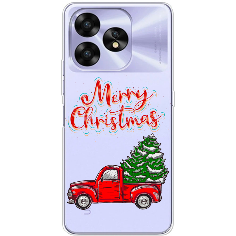 Прозрачный чехол BoxFace Umidigi A15C Holiday Car