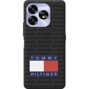 Черный чехол BoxFace Umidigi A15C Tommy Print