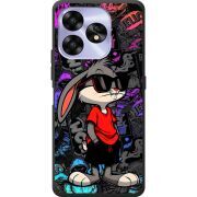 Черный чехол BoxFace Umidigi A15C Малий вухань