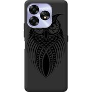 Черный чехол BoxFace Umidigi A15C Owl