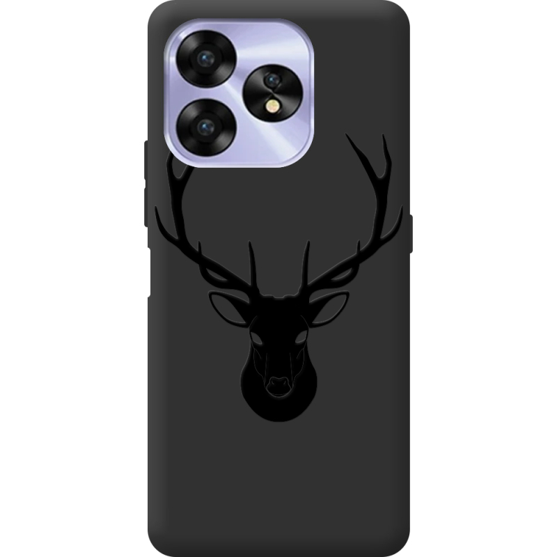 Черный чехол BoxFace Umidigi A15C Deer