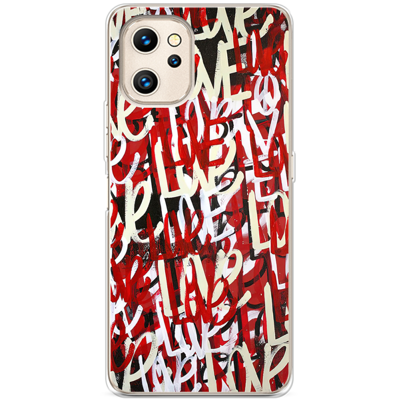 Чехол BoxFace Umidigi F3S Love Graffiti