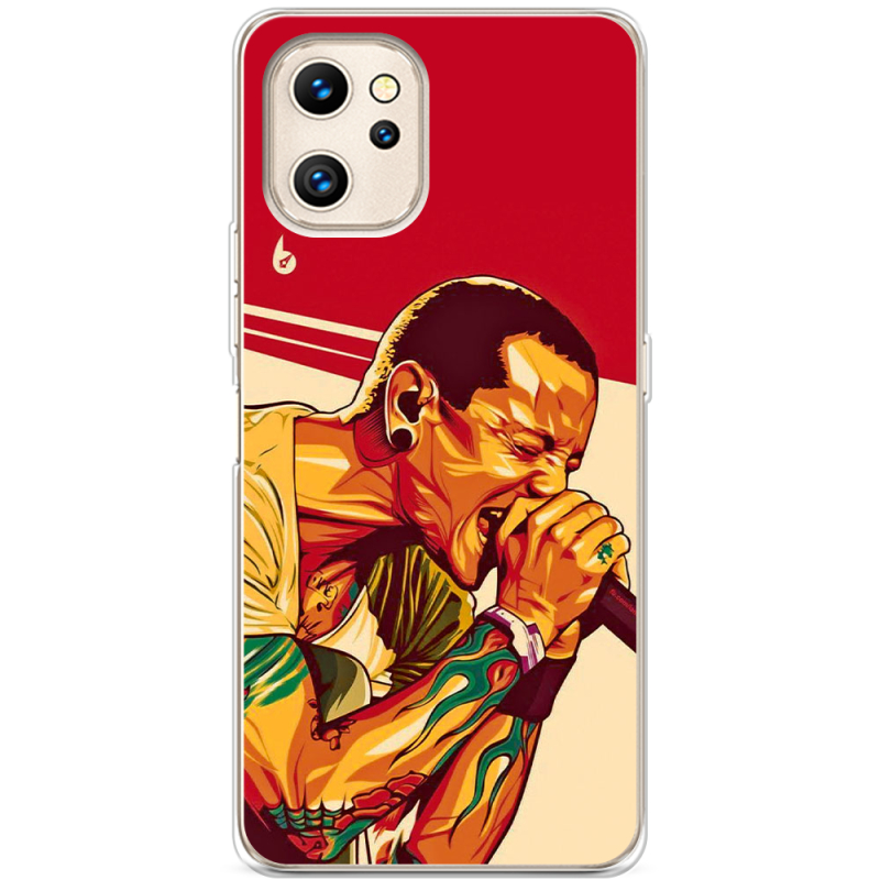 Чехол BoxFace Umidigi F3S Chester Bennington