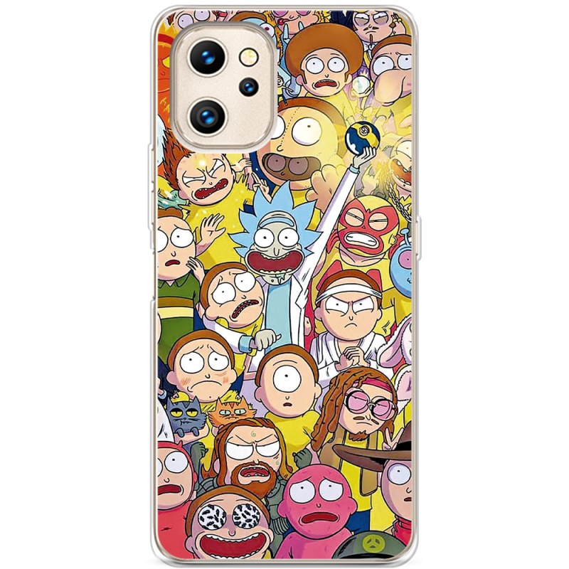 Чехол BoxFace Umidigi F3S Rick and Morty