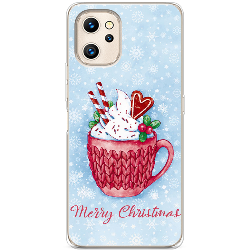 Чехол BoxFace Umidigi F3S Spicy Christmas Cocoa