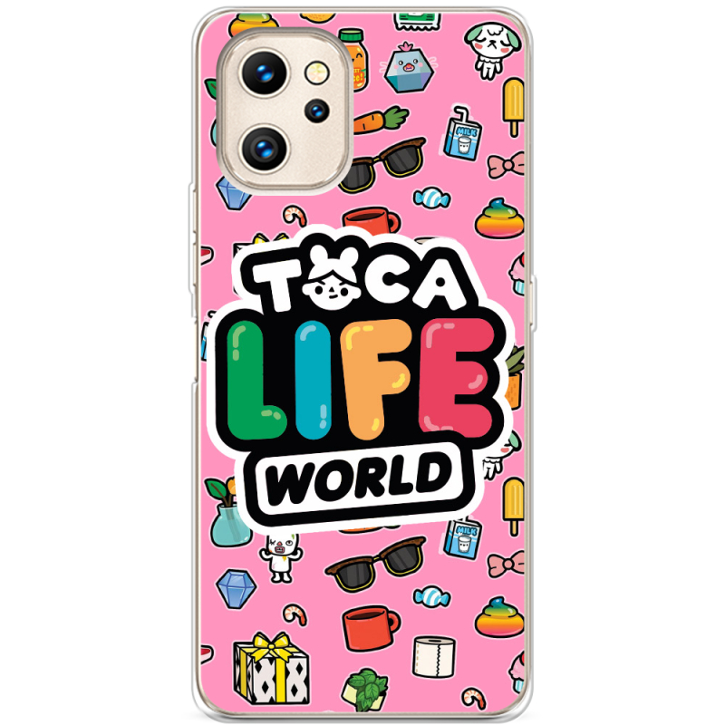 Чехол BoxFace Umidigi F3S Toca Boca Life World