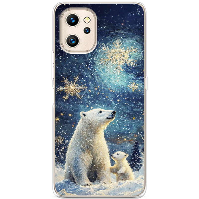Чехол BoxFace Umidigi F3S Північні ведмеді