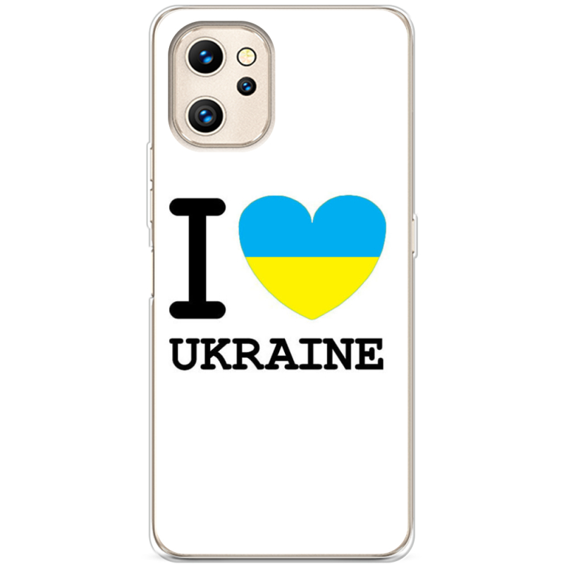 Чехол BoxFace Umidigi F3S I love Ukraine