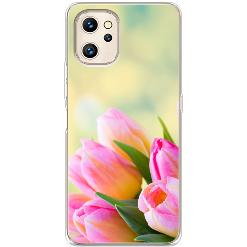 Чехол BoxFace Umidigi F3S Bouquet of Tulips