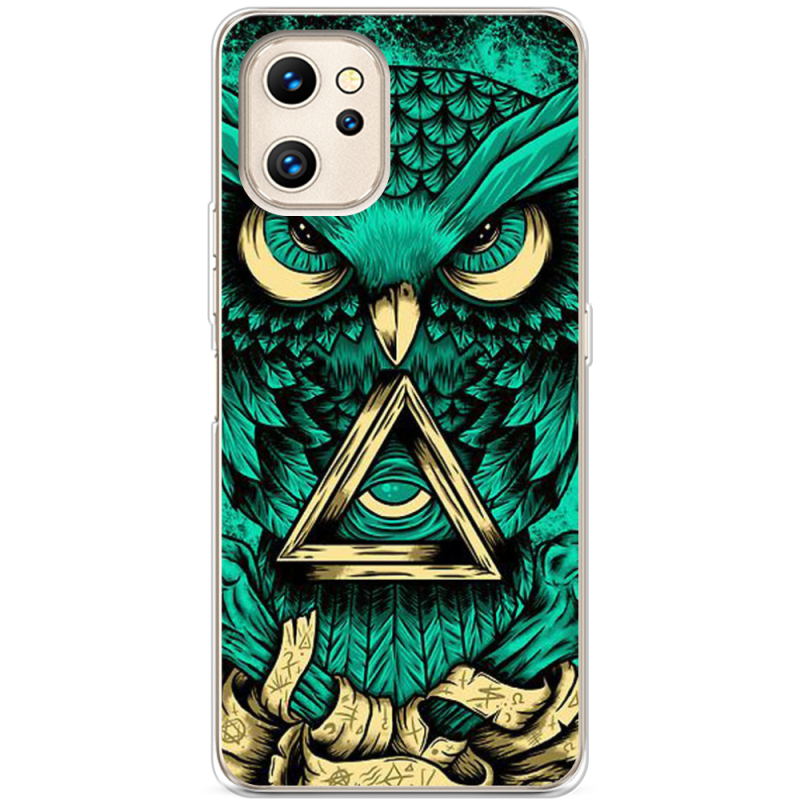 Чехол BoxFace Umidigi F3S Masonic Owl