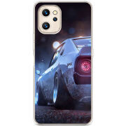 Чехол BoxFace Umidigi F3S Silver Car