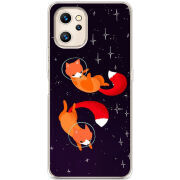 Чехол BoxFace Umidigi F3S Fox-Astronauts