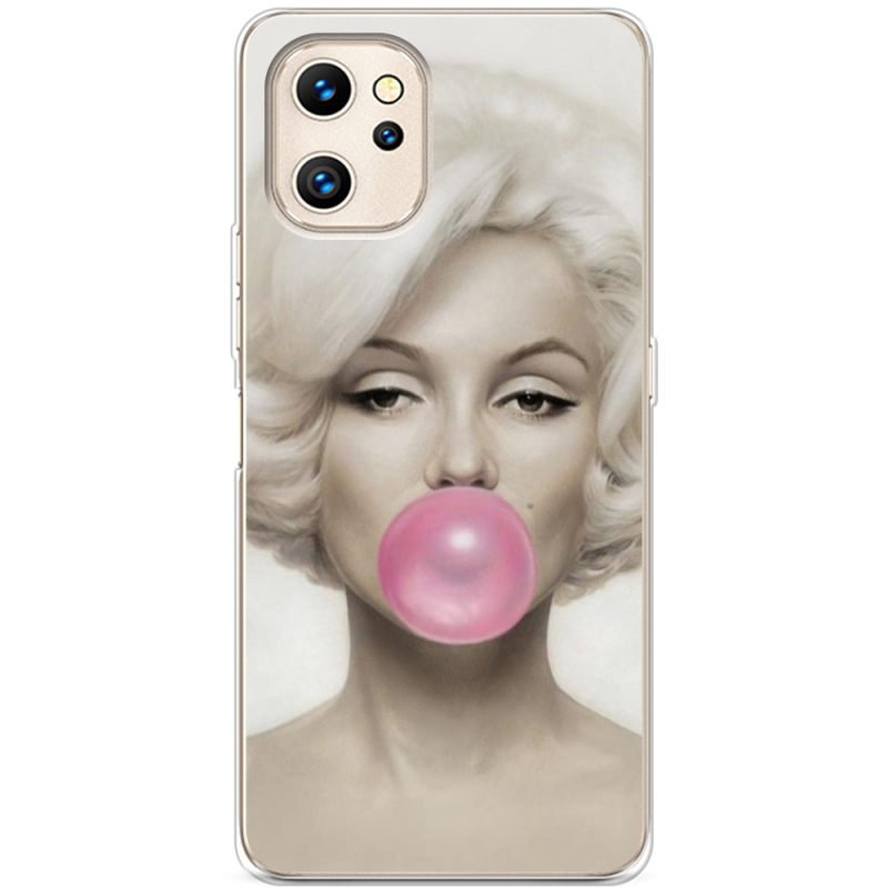 Чехол BoxFace Umidigi F3S Marilyn Monroe Bubble Gum