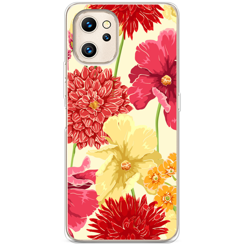 Чехол BoxFace Umidigi F3S Flower Bed