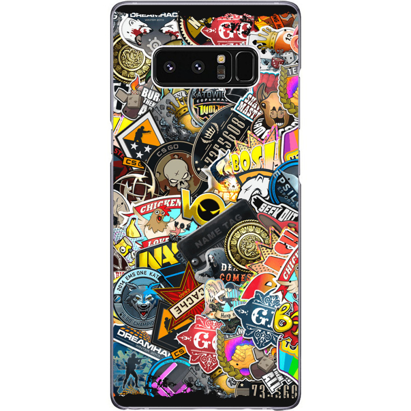 Чехол Uprint Samsung N950F Galaxy Note 8 CS:Go Stickerbombing