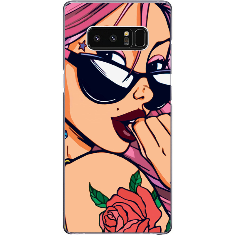 Чехол Uprint Samsung N950F Galaxy Note 8 Pink Girl