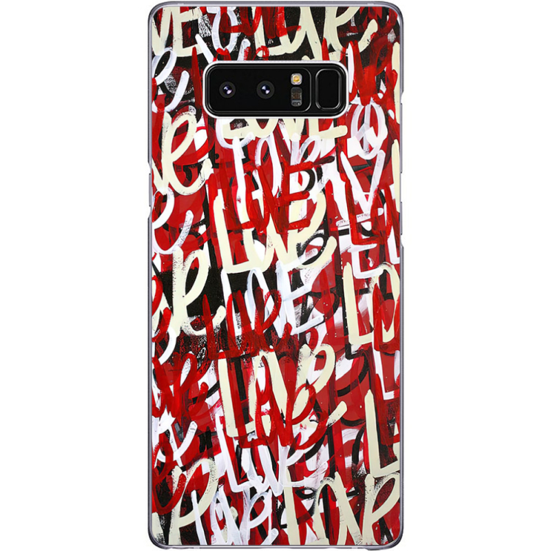 Чехол Uprint Samsung N950F Galaxy Note 8 Love Graffiti