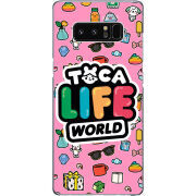 Чехол Uprint Samsung N950F Galaxy Note 8 Toca Boca Life World