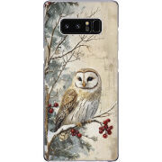 Чехол Uprint Samsung N950F Galaxy Note 8 Christmas Owl