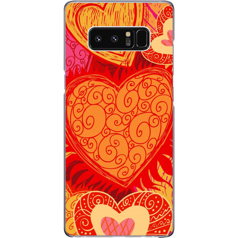 Чехол Uprint Samsung N950F Galaxy Note 8 Warm Hearts