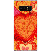 Чехол Uprint Samsung N950F Galaxy Note 8 Warm Hearts