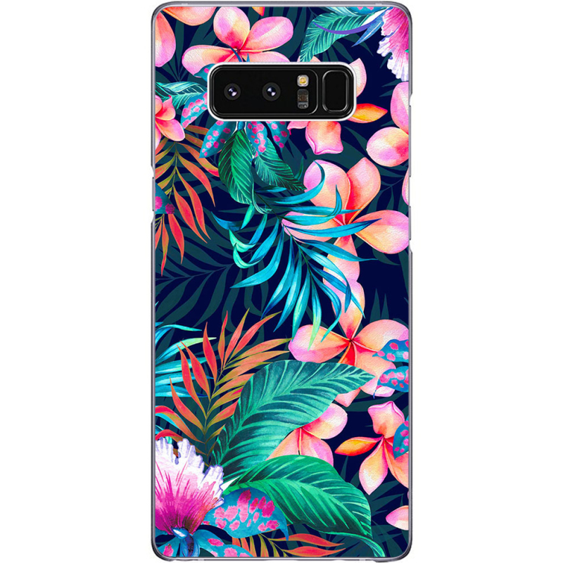 Чехол Uprint Samsung N950F Galaxy Note 8 flowers in the tropics