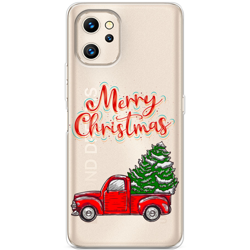 Прозрачный чехол BoxFace Umidigi F3S Holiday Car